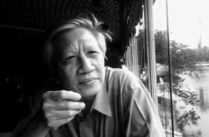 Chân dung nhà thơ Đoàn Xuân Hòa. Ảnh: Ngô Đức Hành.